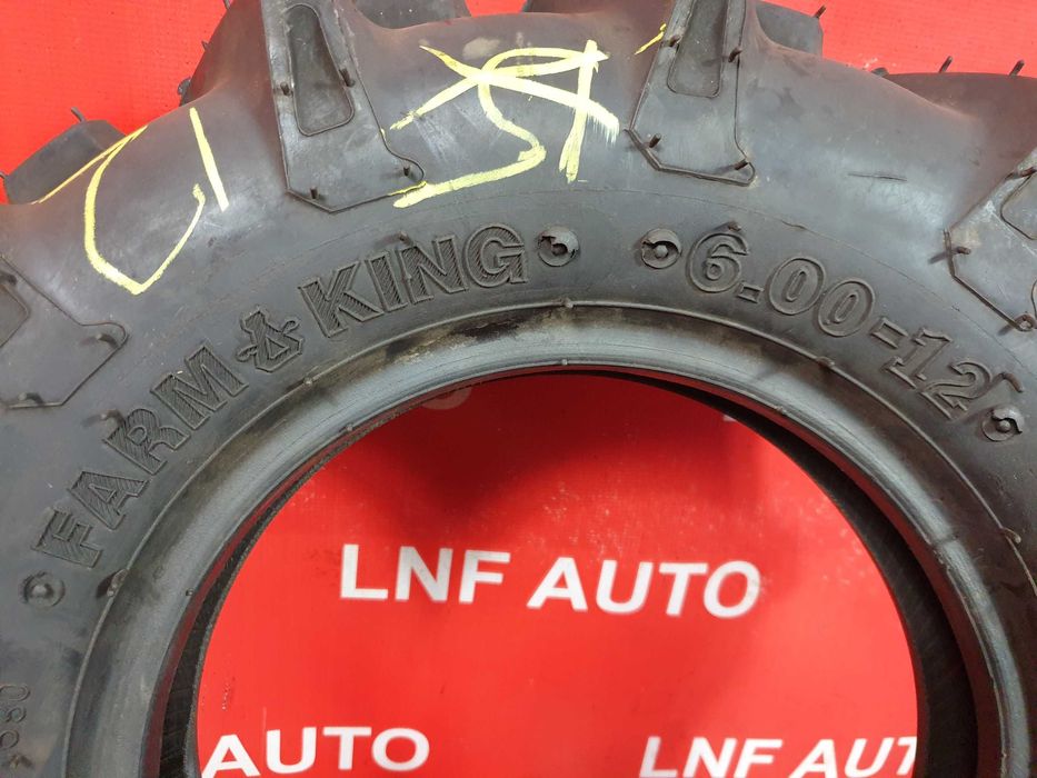 1 Anvelopa Tractor - Agricola - 6.00-12 - Farm&King - NOUA !