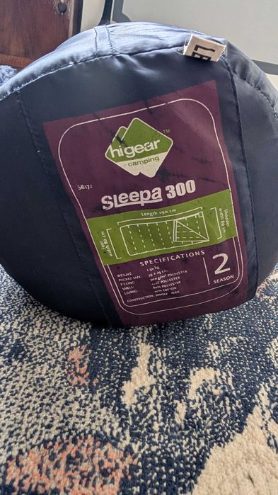 Спален чувал Higear sleepa 300 - два чувала които могат да се съединят