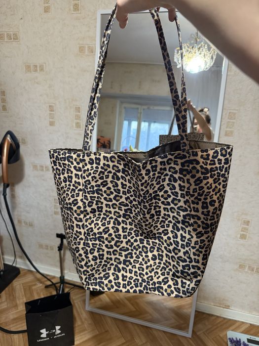 Шоппер, сумки в леопардовом принте
