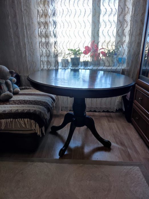 Стол круглый раздвижной