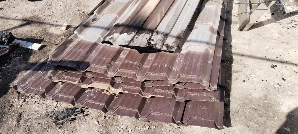 Профлист сатамын аздап өртенген 34 метр