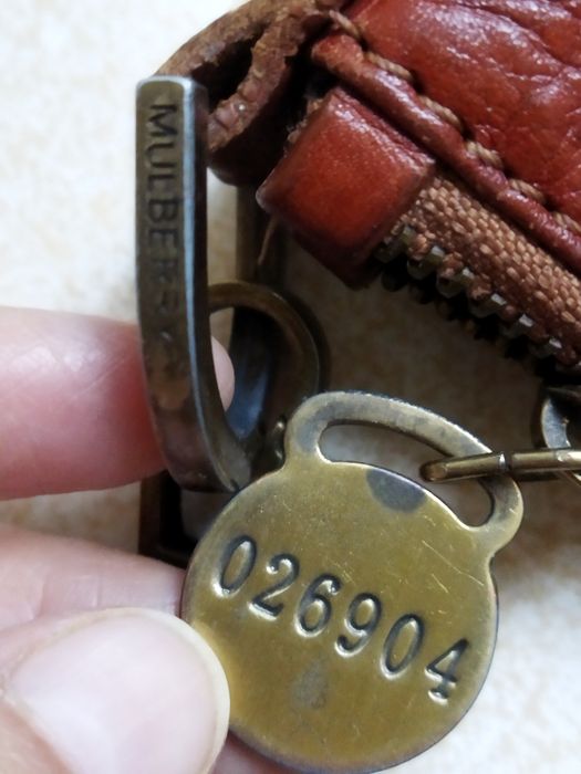 MULBERRY сумка  через плечо кожаная