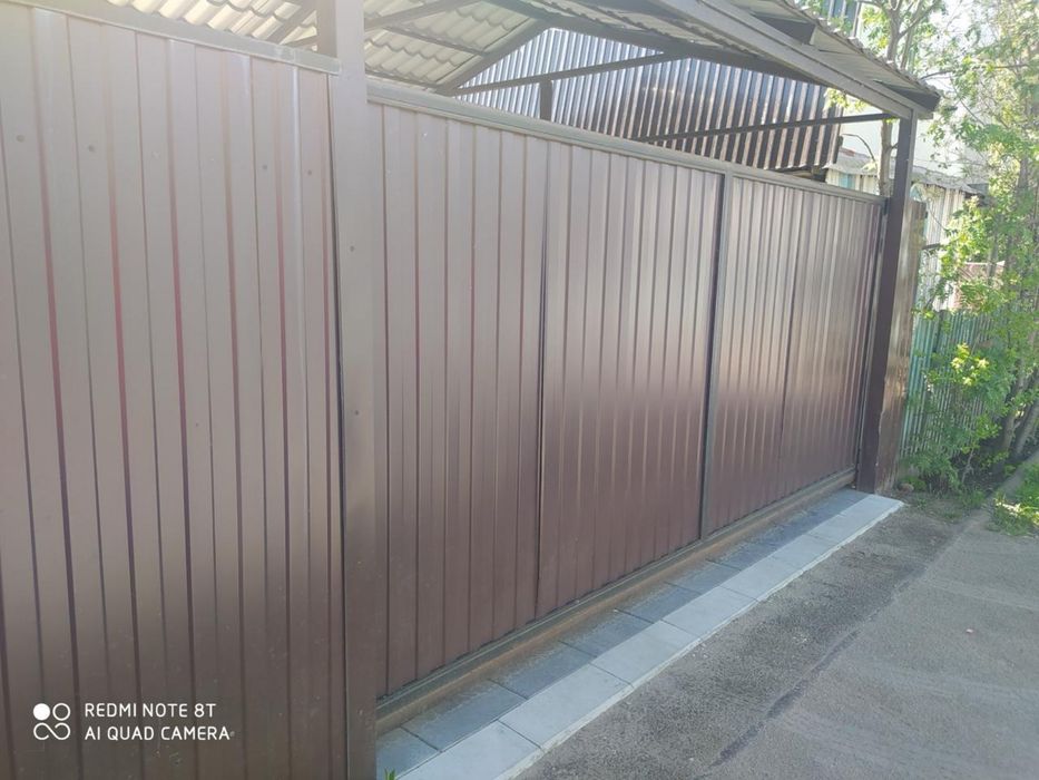 Ворота заборы навесы