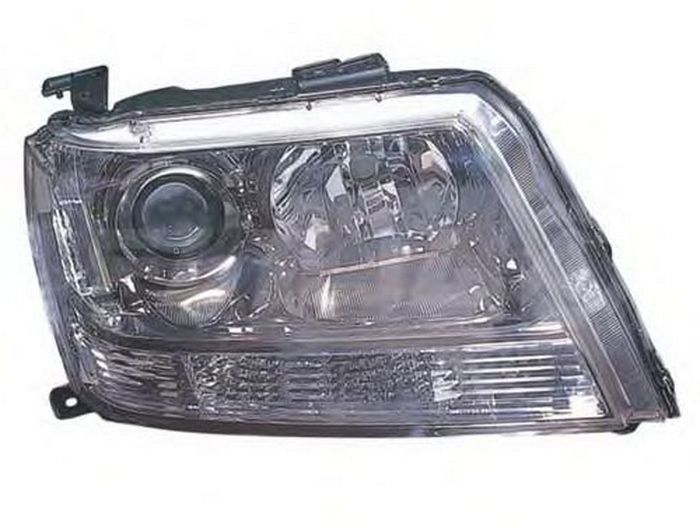 Far Suzuki Grand Vitara (JT) 10.2005-, pentru modele in 3 usi, DEPO 218-1136R-LD-EM, partea Dreapta, tip bec H4. reglare electric, fara motoras