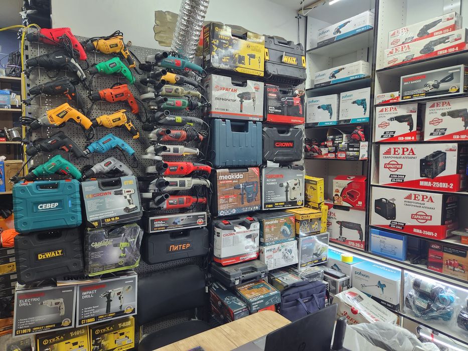 Дрель шуруповёрт болгарка перфоратор Перфодрел Лобзик drel shurupaver