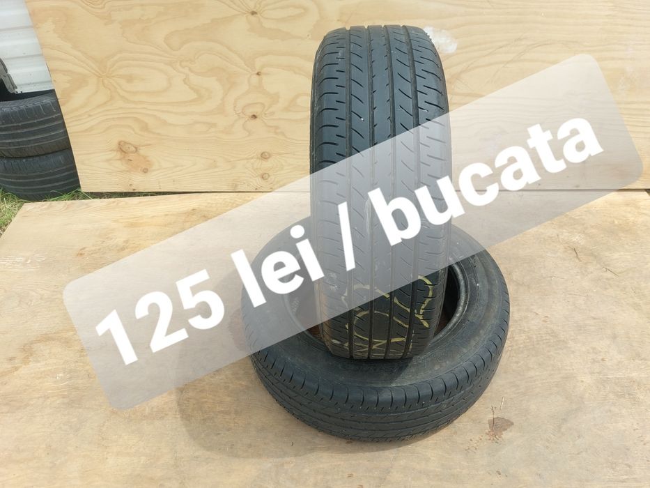 125 lei bucata! Doua anvelope de vara 225 60 r18 Yokohama dot 2021