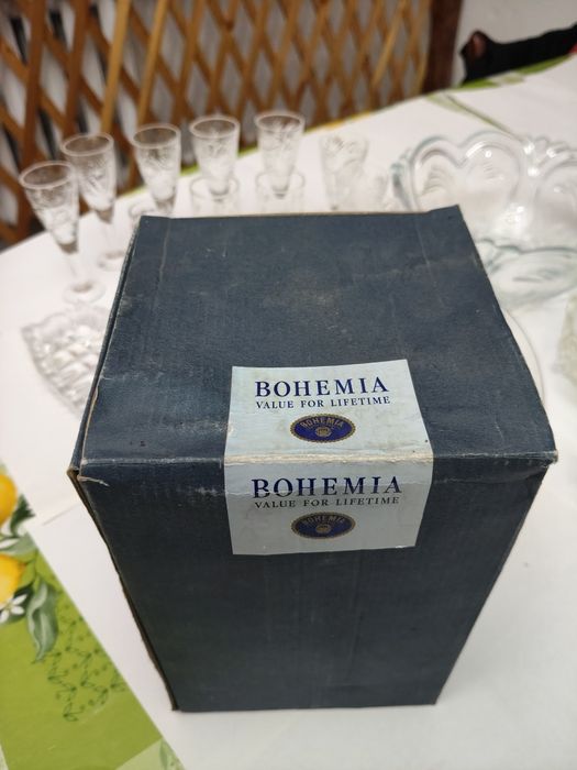 Винтажная посуда и хрусталь Bohemia