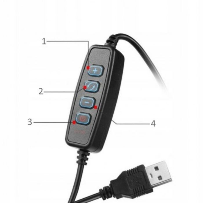 Комплект Led/Лед  ринг лампа с трипод - RING FILL LIGHT, 10 ИНЧА