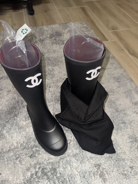 НОВИ гумени ботуши Chanel*