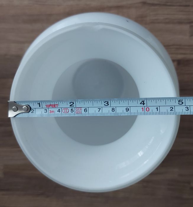 Стъклена ваза 26см