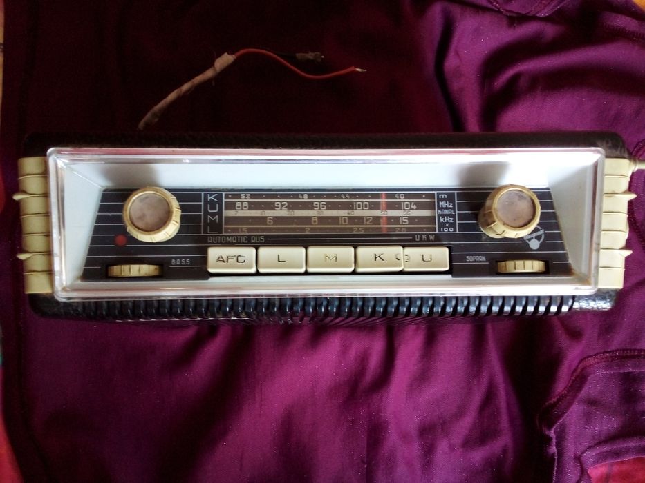 Radio Derbi Blaunpunkt, vechi, functional