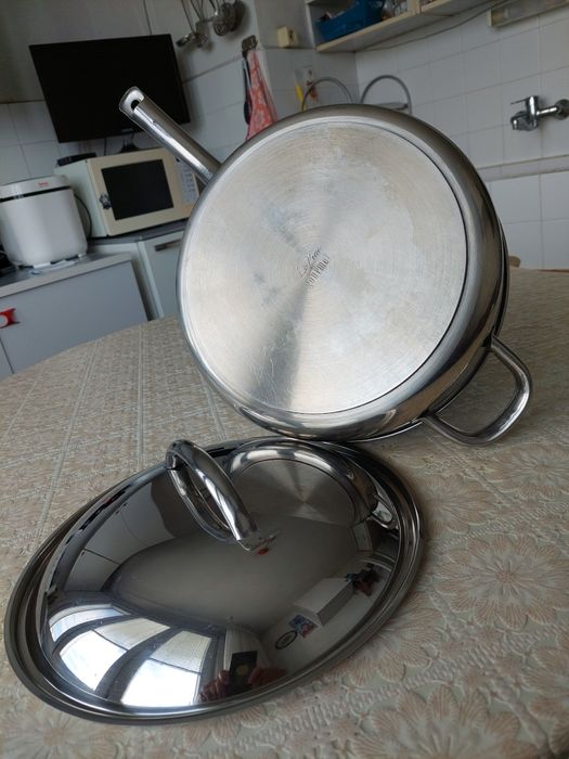 Голям френски алпака тиган "Le Vrai Gourmet" с качество без компромиси