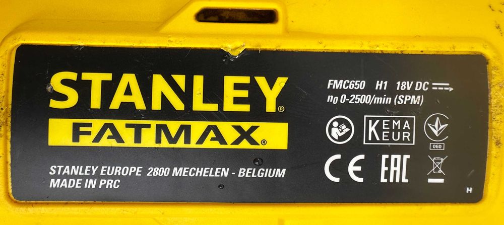 Stanley Fatmax Сет - Акумулаторен ъглошлайф, зеге, импакт, виброшлайф