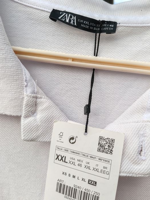 Tricou bărbați Zara XXL nou, cu eticheta