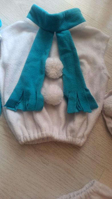 Новогодний костюм снеговика