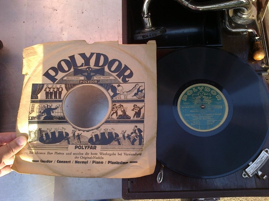 Ретроплочи за старинен грамофон,3 броя общо 150 лв