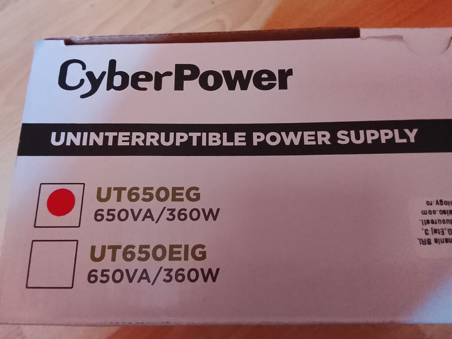 UPS CyberPower nou