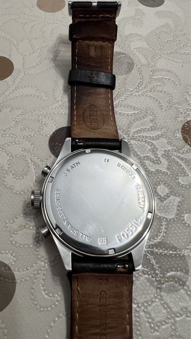 Ceas Fossil Chronograph BQ1033, Quartz, la cutie