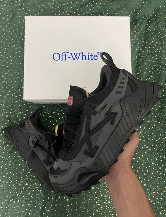 Off-White Odsy-1000 Black Grey Fuchsia