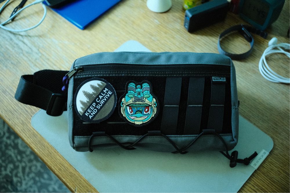 сумка tactical geek l3c gray edc