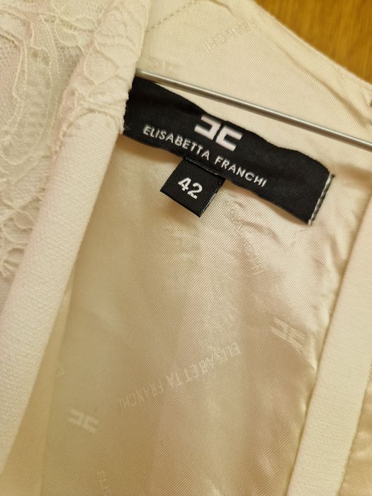 Rochie alba Elisabetta Franchi mărimea 42