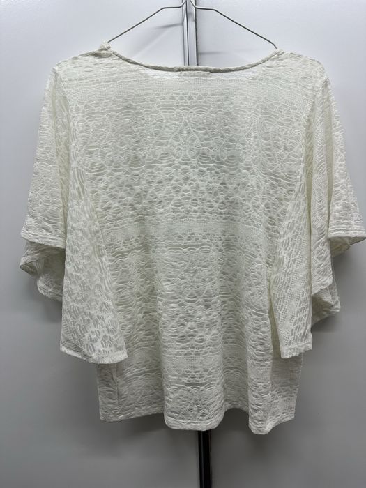 Bluza alba dantela Reserved
