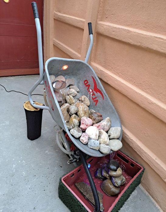 Fântână arteziană, cascadă, waterproof, decorațiune grădină