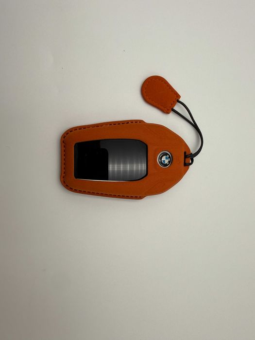 Husa Protecție BMW Display Key – Microfibră Premium Tip Alcantara [Seria 7, Seria 5, X5, X7]