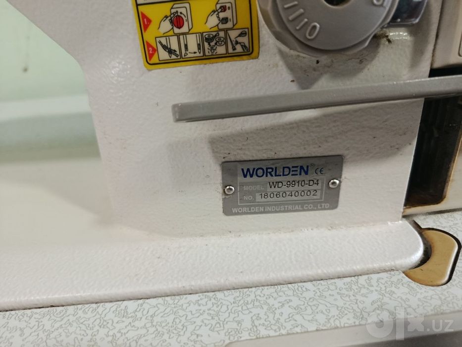 wordlen WD-A9910D4 Aftomat
Lockstitch sewing Machine. 
5 oy is