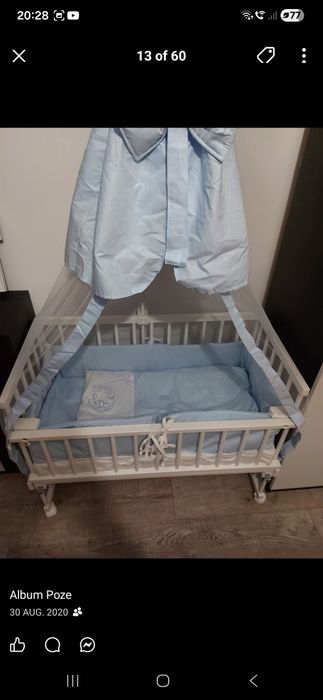 Patut bebelusi atasabil la pat