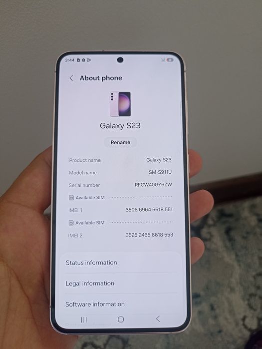 Galaxy S23 128GB Pink