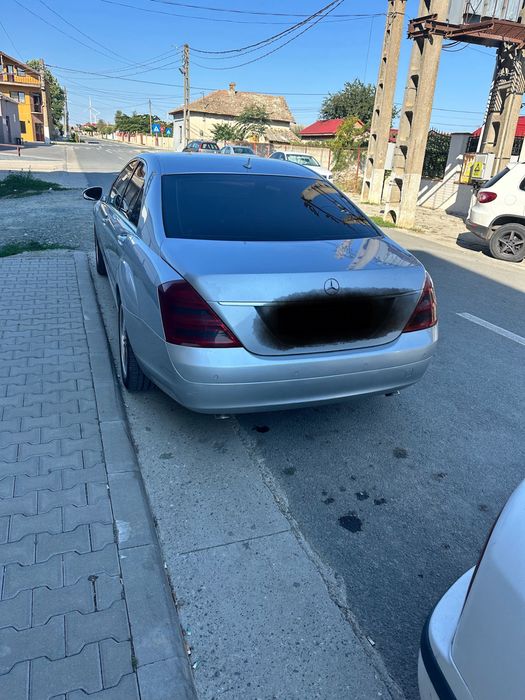 Schimb cu logan.  Mercedes S 320