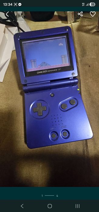 Nintendo Gameboy Advance SP retro functional