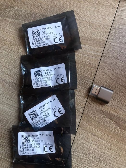 Hdmi dummy plug 4k
