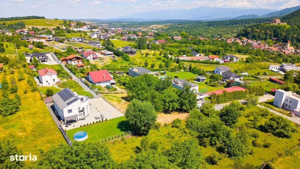 Teren 1340 mp în Cisnădioara... Cetatea Medievală și Munții Făgăraș