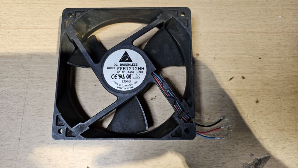 Ventilator Delta Electronics 120mm 12V