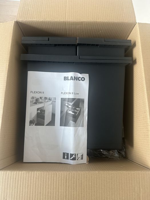 Blanco Flexon 2 Low чисто новa система за отпадъци за шкаф широк 50см