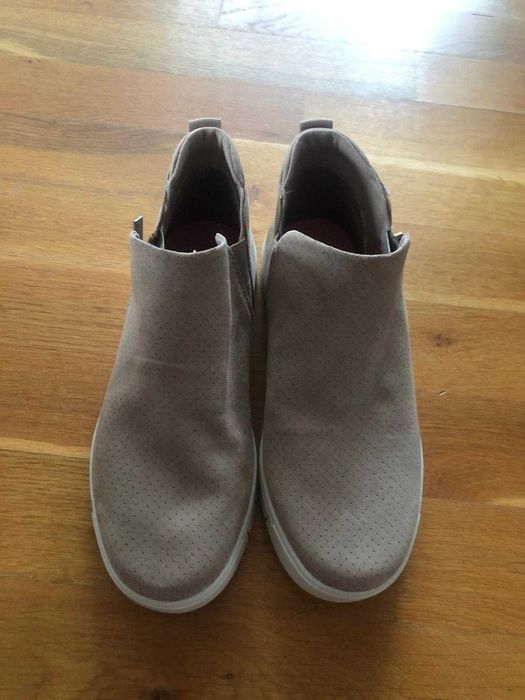 Ghete bej dama -piele foarte moale _