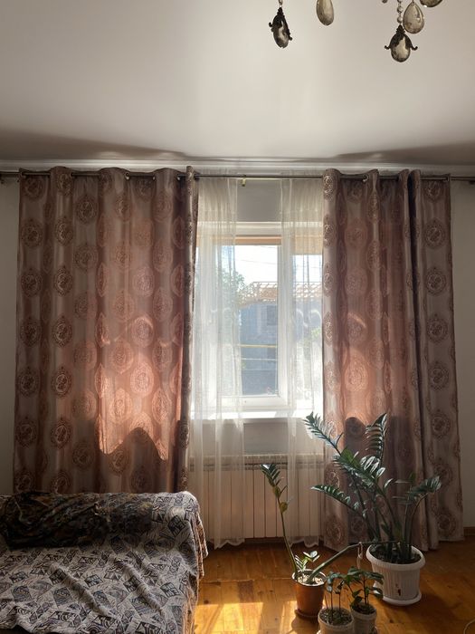 Шторы с гардиной
