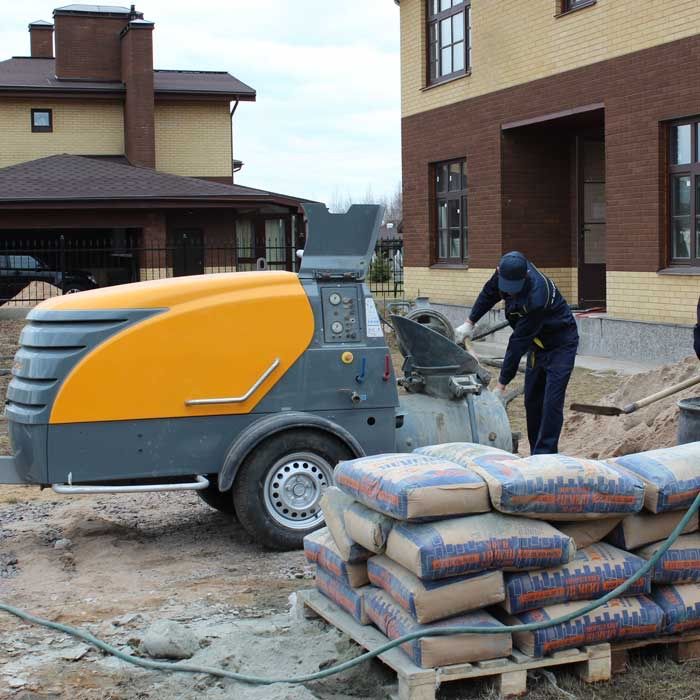 Полусухая стяжка пола