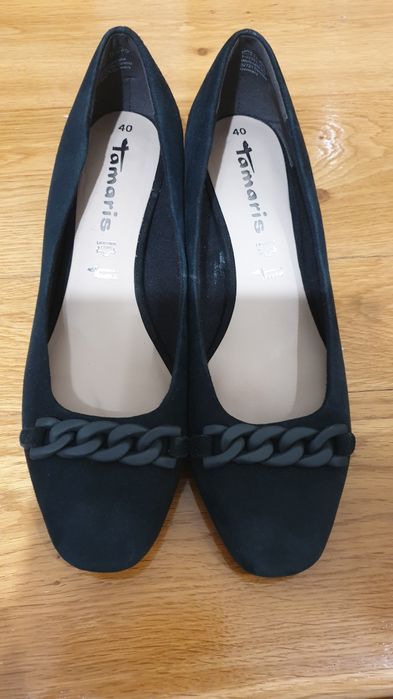 Pantofi, Tamaris, bleumarin, nr 40