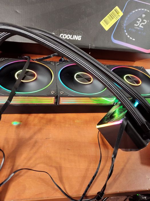 Okazie! Cooler cpu infinity mirror Jungle Leopard Astrobeat 360 nou