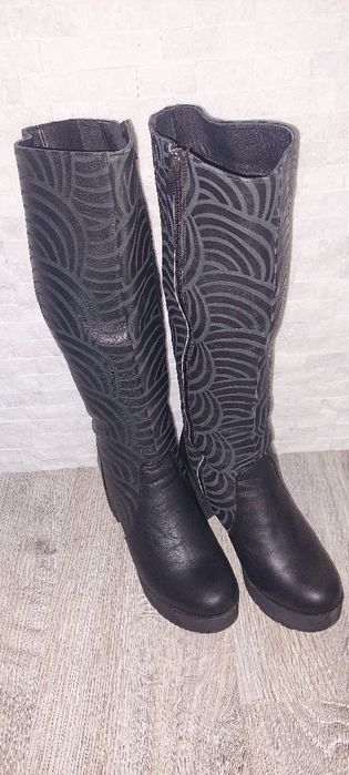 Ботуши естествена кожа 38 номер