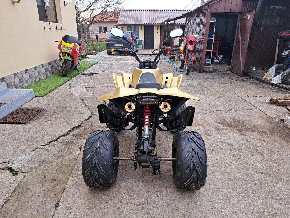 Vand atv 125cm³ refăcut de la 0