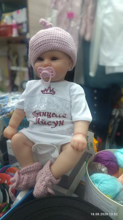 Комплект вязаный крючком на девочку