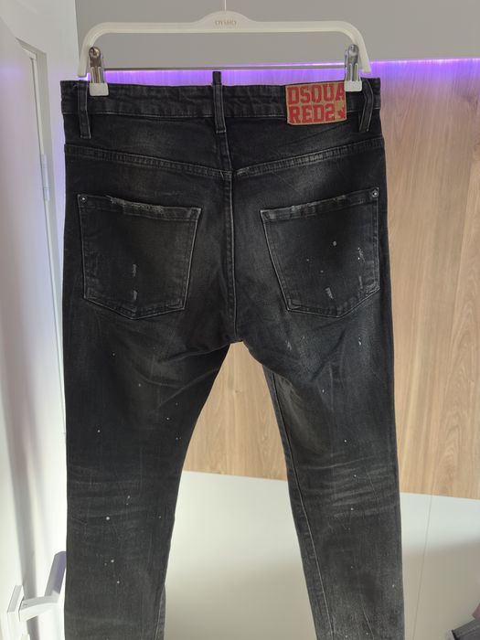 Dsquared2 черни дънки размер S / 33