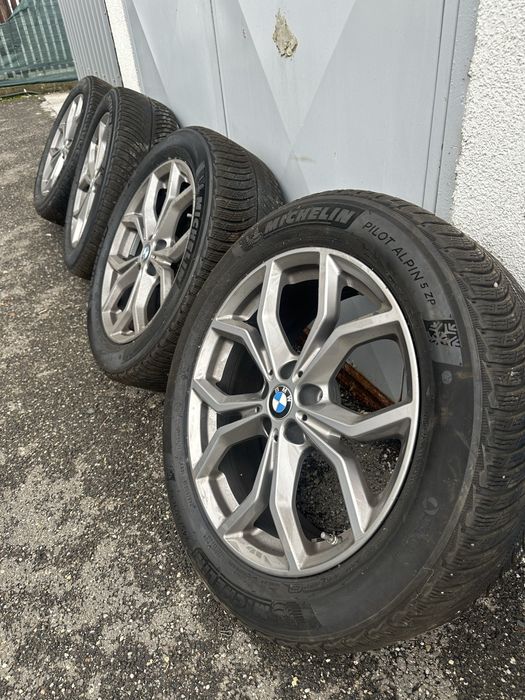 Roți iarnă BMW Michelin PilotAlpin 245/50 R19 X3/X4 - G - aproape noi