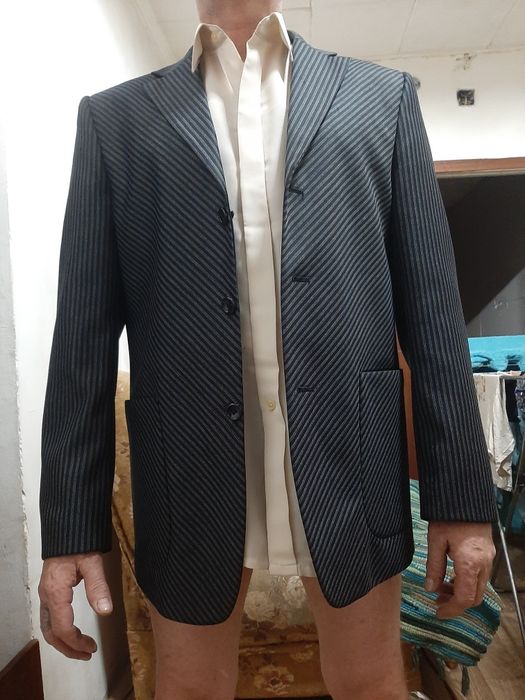 Пиджак класический в полоску