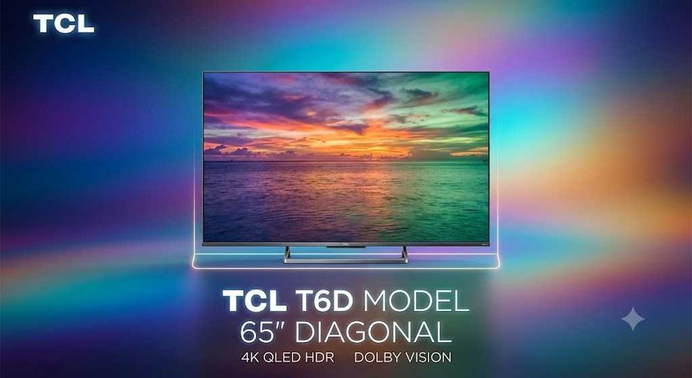 Телевизор TCL T6D C6K C7L P8L C7K V6C C6KS 55/65/75/85/98 всех моделей