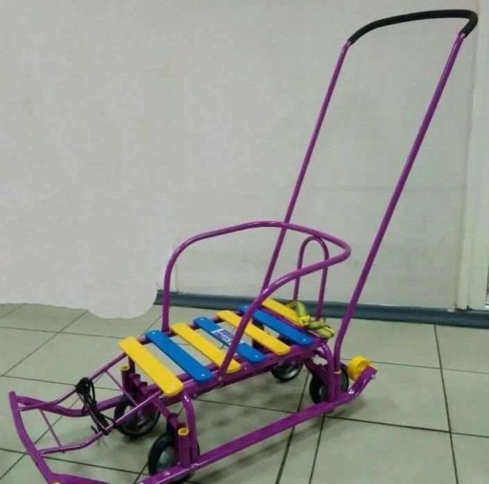 Санки с колесами